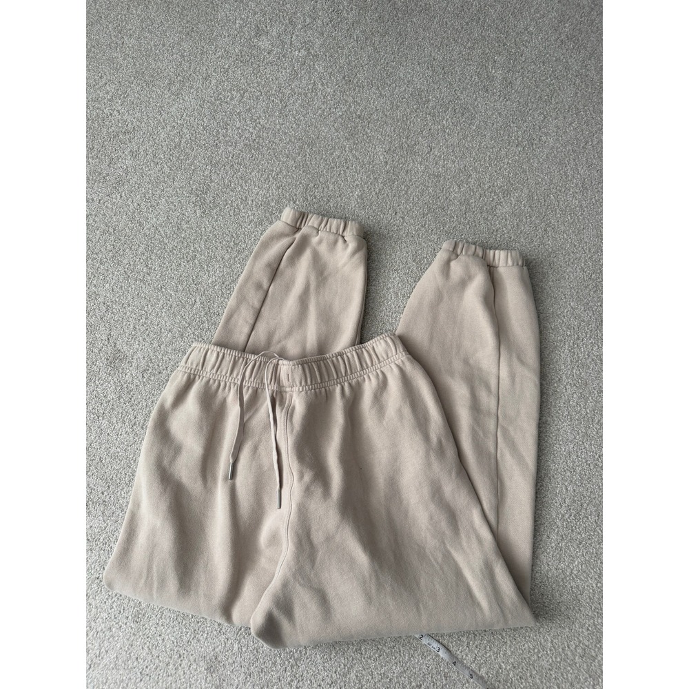 Lululemon Scuba Mid-Rise Oversized Jogger *Regular W5GI0S Cream Beige - Picture 4 of 8